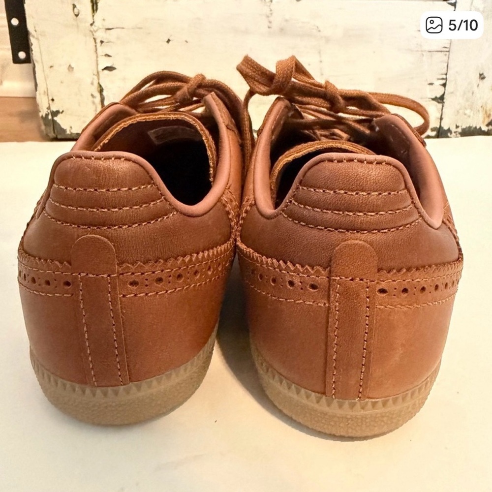 Adidas Samba Brogue leather sneakers - Picture 5 of 11